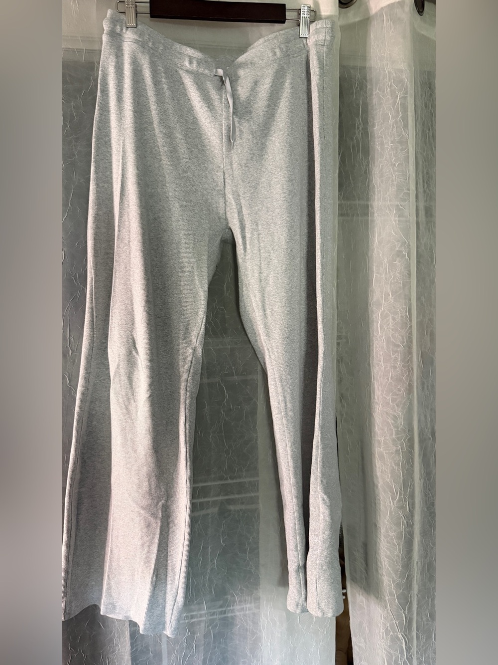 J.O & Co light heather gray rubbed pants